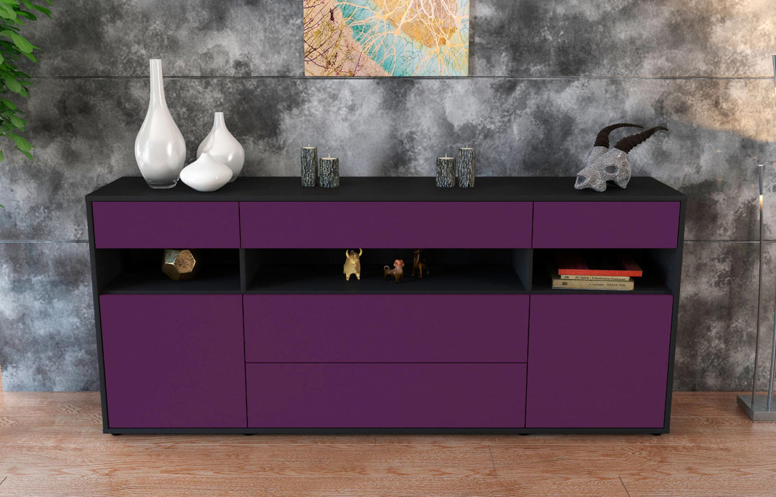 Sideboard Floria, Lila (180x79x35cm)