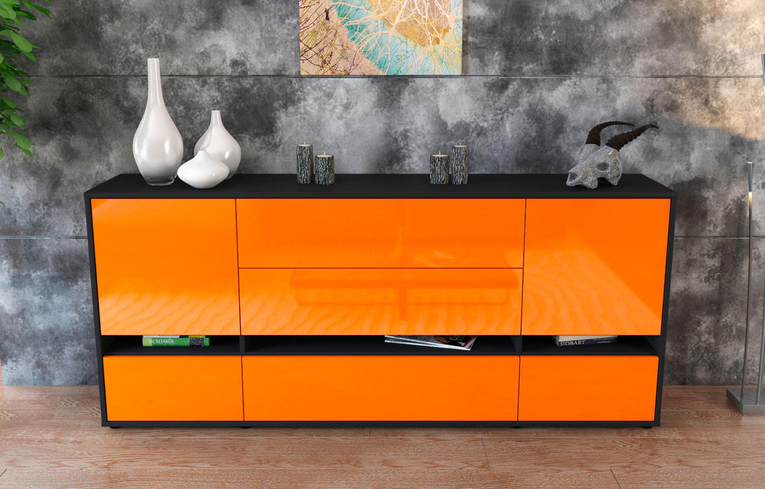 Sideboard Floriana, Orange (180x79x35cm)