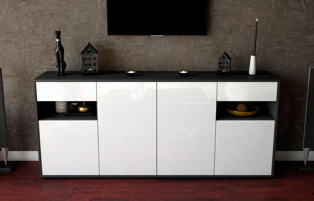 Sideboard Franca, Weiß (180x79x35cm)