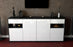 Sideboard Franca, Weiß (180x79x35cm)