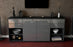 Sideboard Franka, Grau (180x79x35cm)