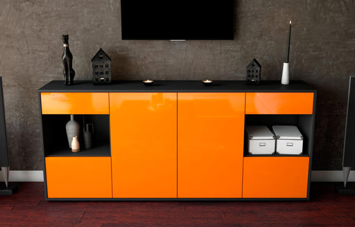 Sideboard Gabriella, Orange (180x79x35cm)