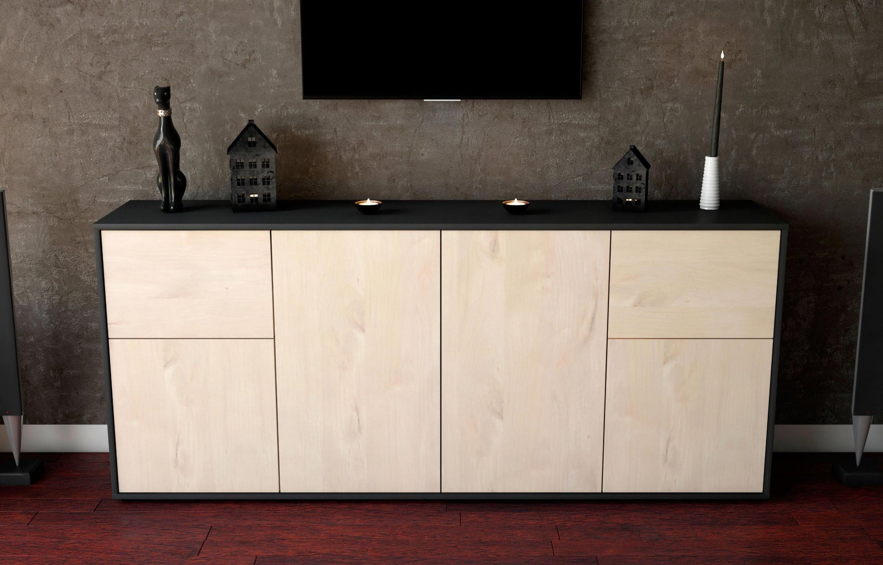 Sideboard Georgina, Zeder (180x79x35cm)