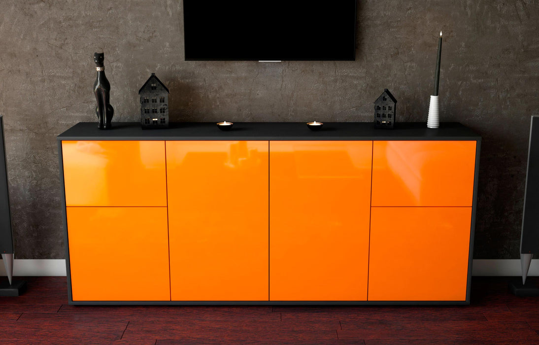 Sideboard Georgina, Orange (180x79x35cm)