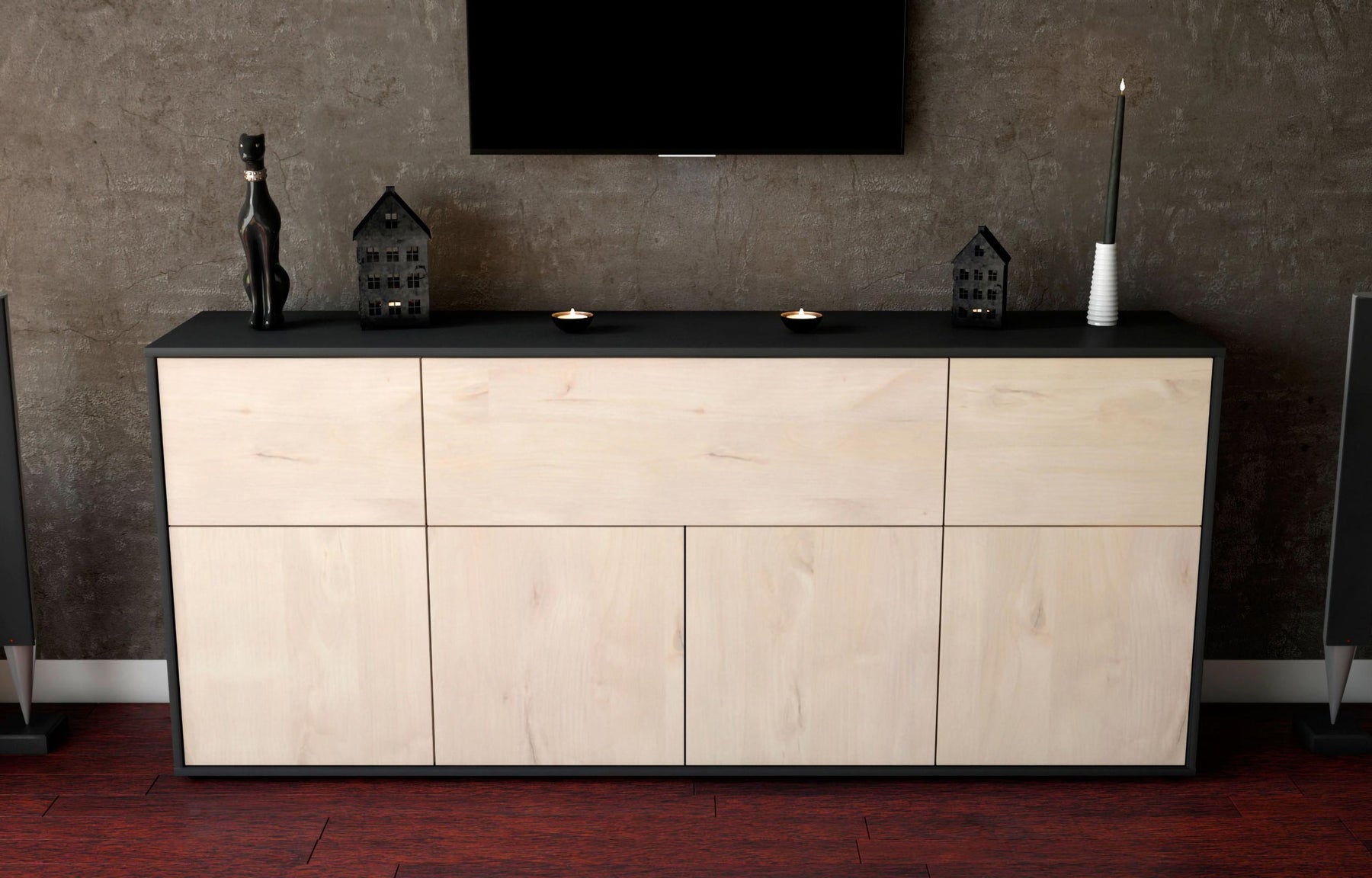 Sideboard Gianna, Zeder (180x79x35cm)