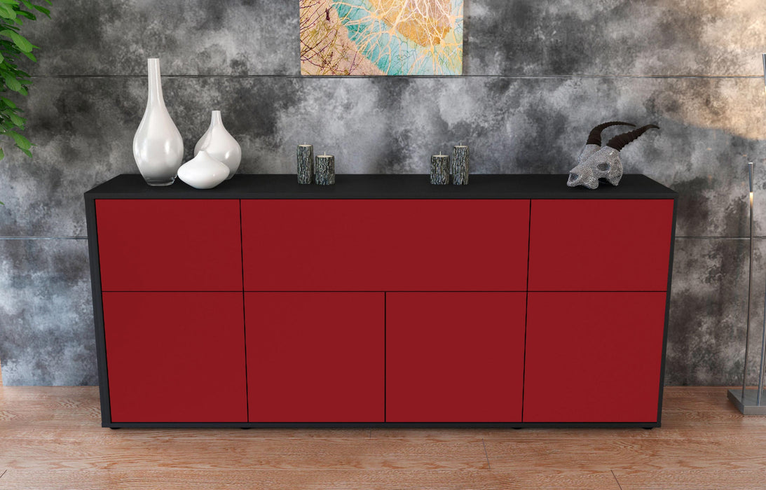 Sideboard Gianna, Bordeaux (180x79x35cm)