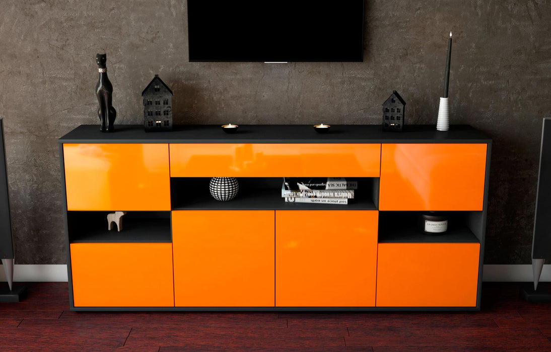 Sideboard Ginevra, Orange (180x79x35cm)