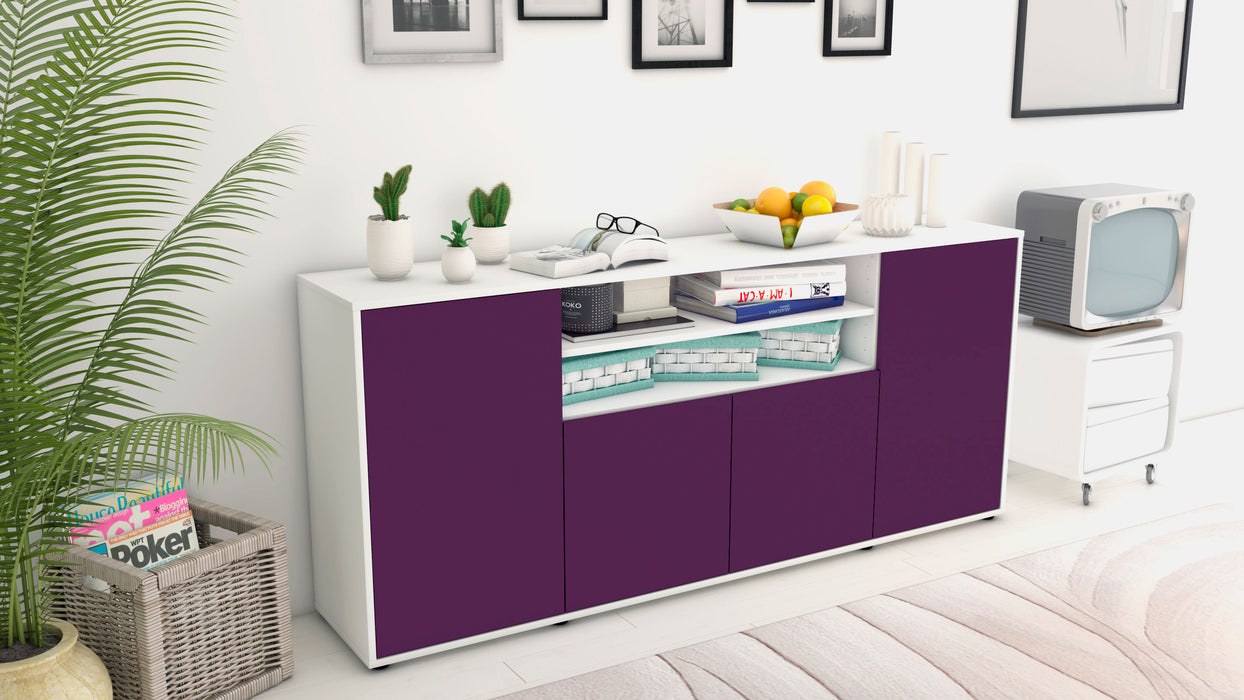 Sideboard Elsita, Lila (180x79x35cm)