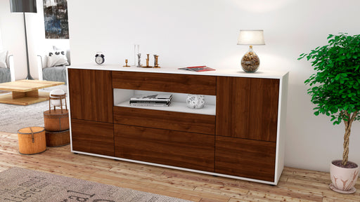 Sideboard Elvira, Walnuss (180x79x35cm)