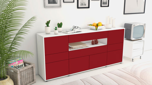 Sideboard Emerelda, Bordeaux (180x79x35cm)