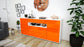 Sideboard Emma, Orange (180x79x35cm)