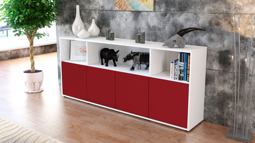 Sideboard Enrica, Bordeaux (180x79x35cm)