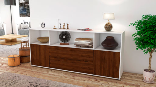 Sideboard Enza, Walnuss (180x79x35cm)