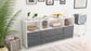 Sideboard Enza, Grau (180x79x35cm)