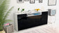 Sideboard Erina, Schwarz (180x79x35cm)