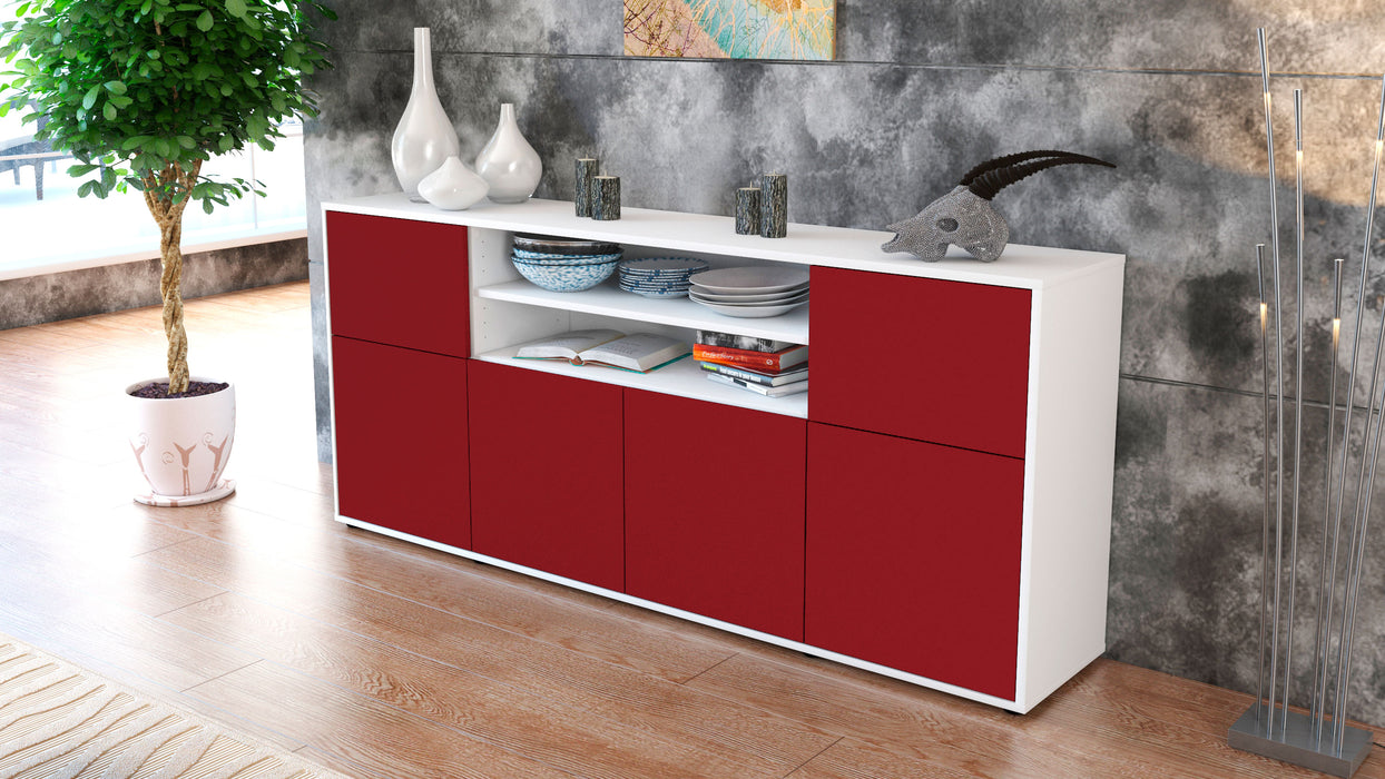 Sideboard Ermelina, Bordeaux (180x79x35cm)