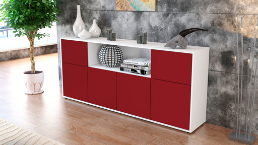 Sideboard Ermentrude, Bordeaux (180x79x35cm)