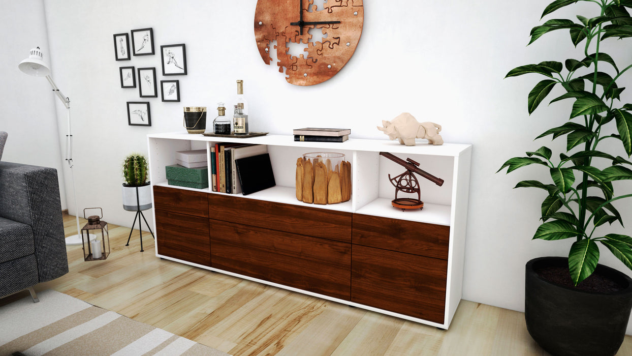 Sideboard Estella, Walnuss (180x79x35cm)