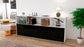 Sideboard Estella, Schwarz (180x79x35cm)