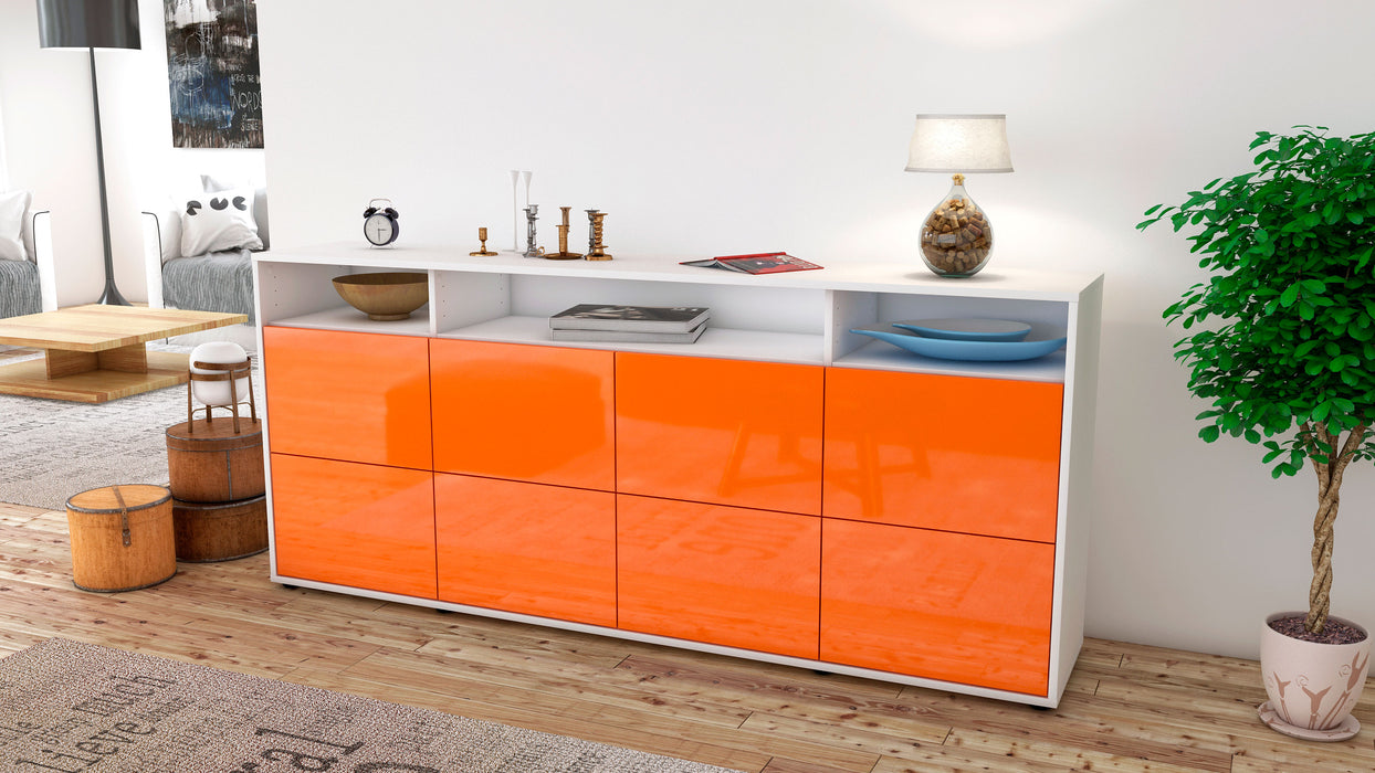 Sideboard Evita, Orange (180x79x35cm)