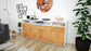 Sideboard Ezia, Eiche (180x79x35cm)