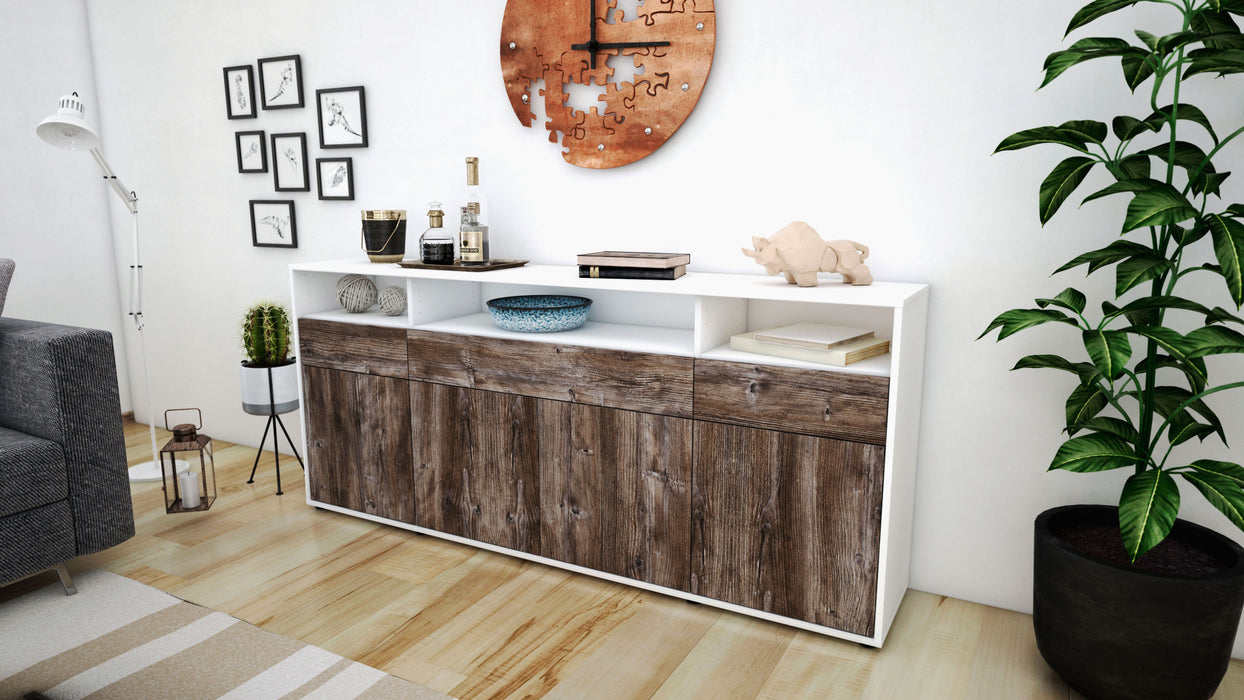 Sideboard Ezia, Treibholz (180x79x35cm)