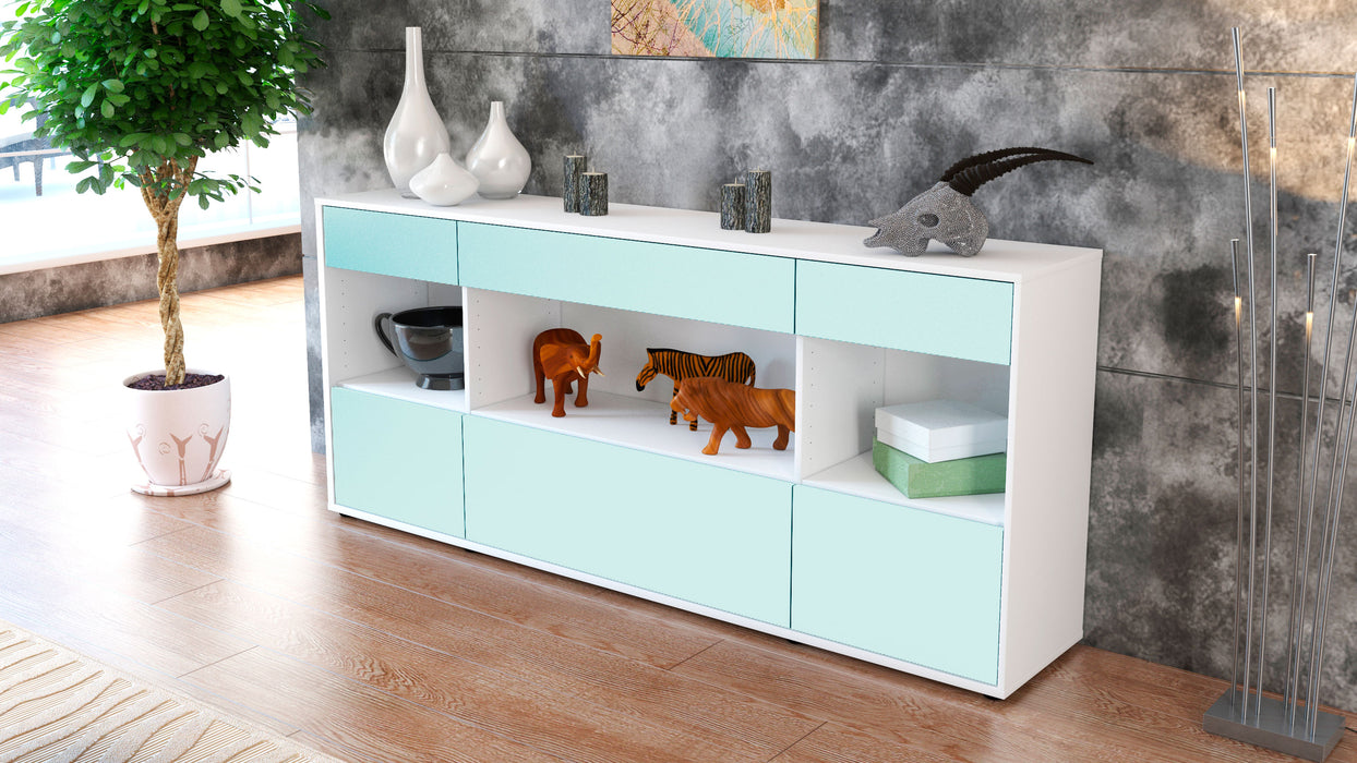 Sideboard Fabiana, Mint (180x79x35cm)