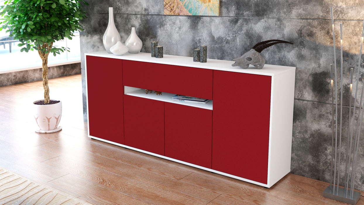 Sideboard Flavia, Bordeaux (180x79x35cm)