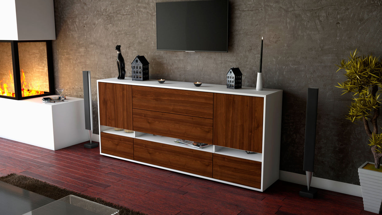 Sideboard Floriana, Walnuss (180x79x35cm)