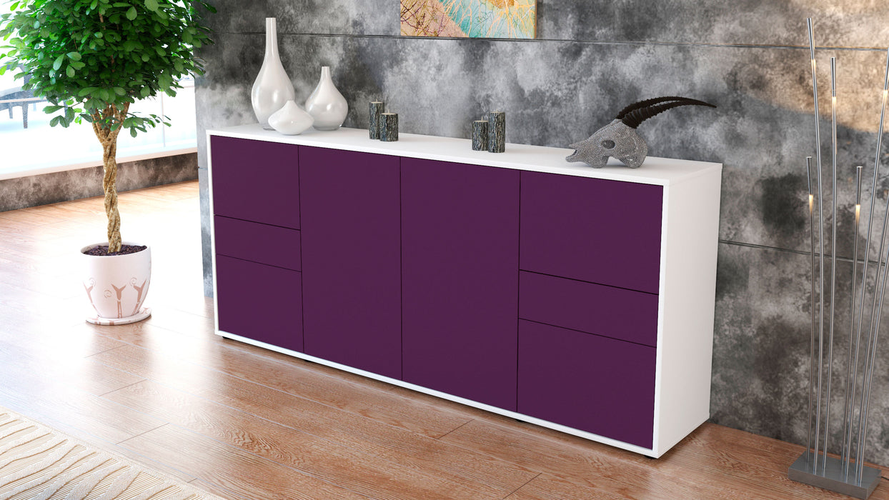 Sideboard Gemma, Lila (180x79x35cm)