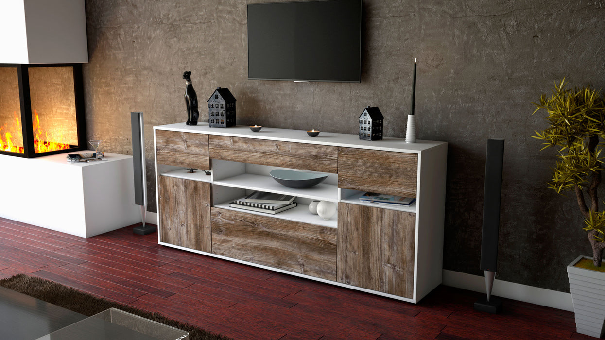 Sideboard Gina, Treibholz (180x79x35cm)