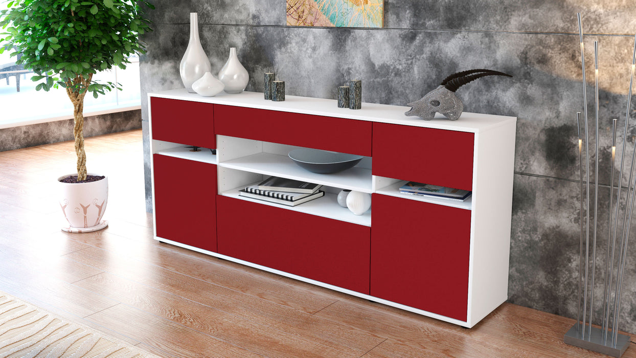 Sideboard Gina, Bordeaux (180x79x35cm)