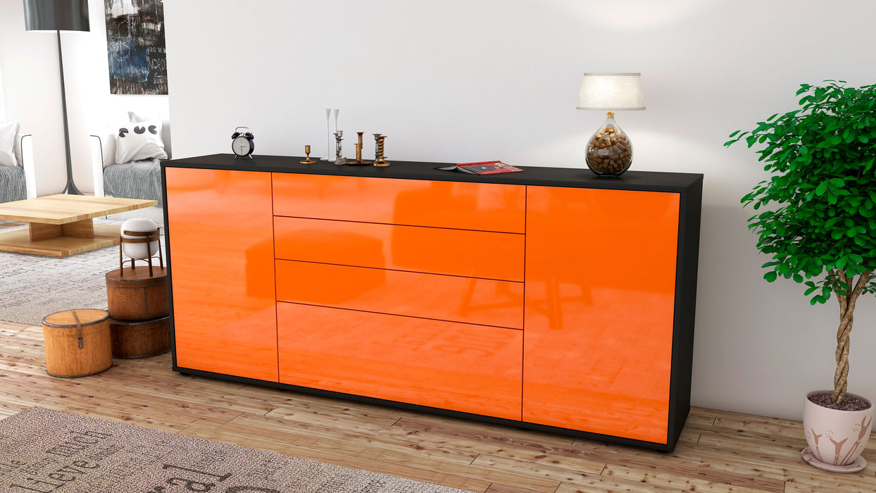 Sideboard Eleni, Orange (180x79x35cm)