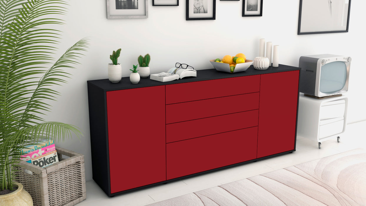 Sideboard Eleni, Bordeaux (180x79x35cm)