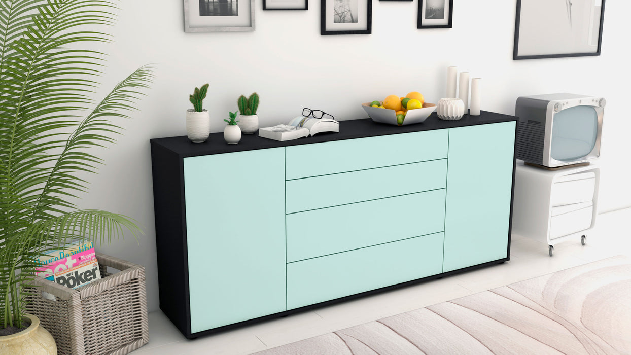 Sideboard Elettra, Mint (180x79x35cm)