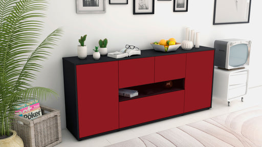 Sideboard Elisabetta, Bordeaux (180x79x35cm)