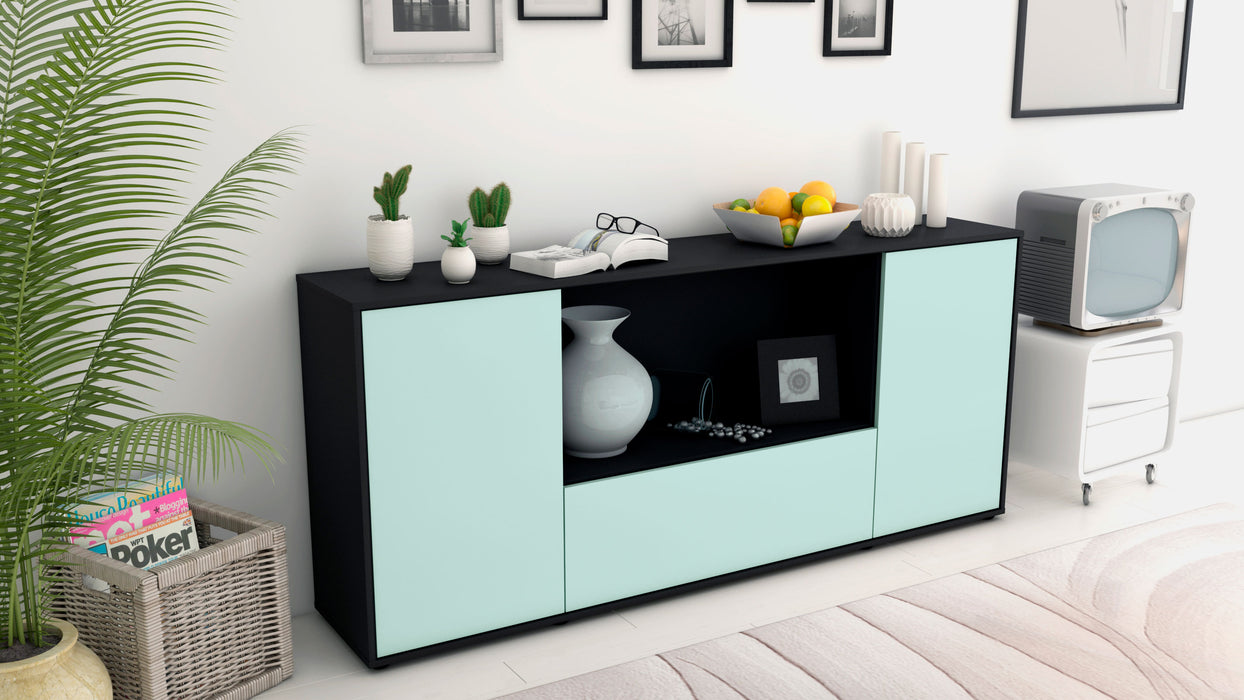 Sideboard Ella, Mint (180x79x35cm)