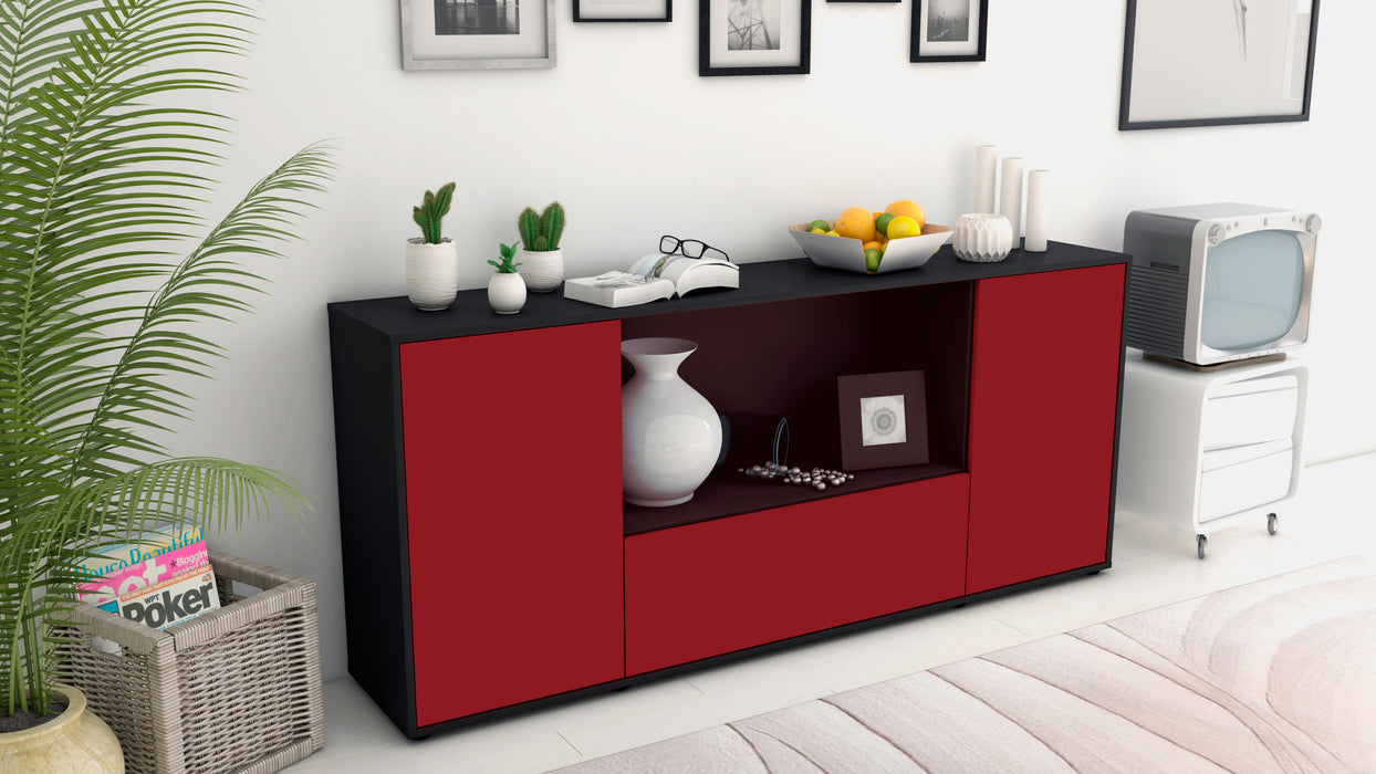 Sideboard Ella, Bordeaux (180x79x35cm)