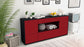 Sideboard Elodie, Bordeaux (180x79x35cm)