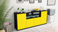 Sideboard Elsita, Gelb (180x79x35cm)