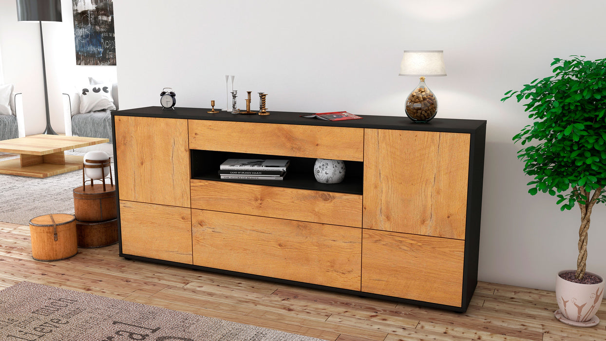 Sideboard Elvira, Eiche (180x79x35cm)