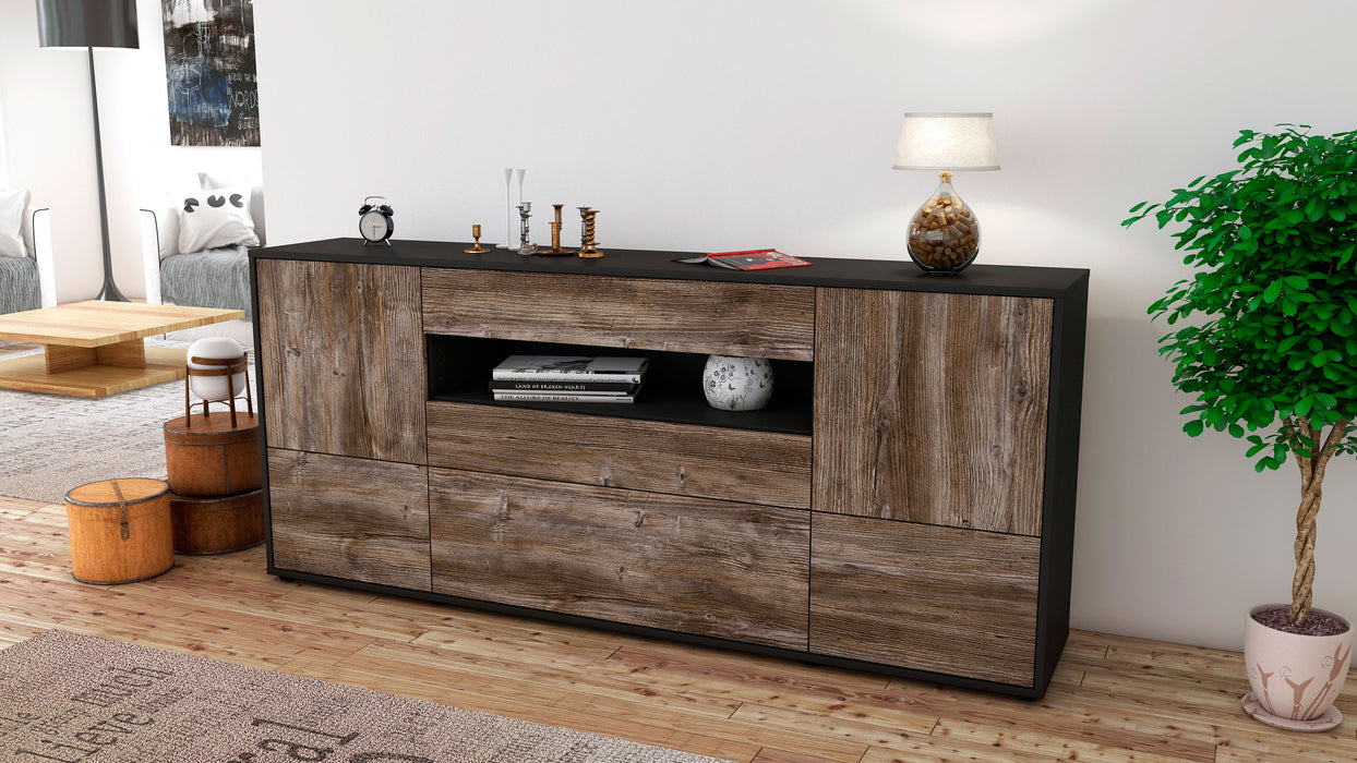 Sideboard Elvira, Treibholz (180x79x35cm)