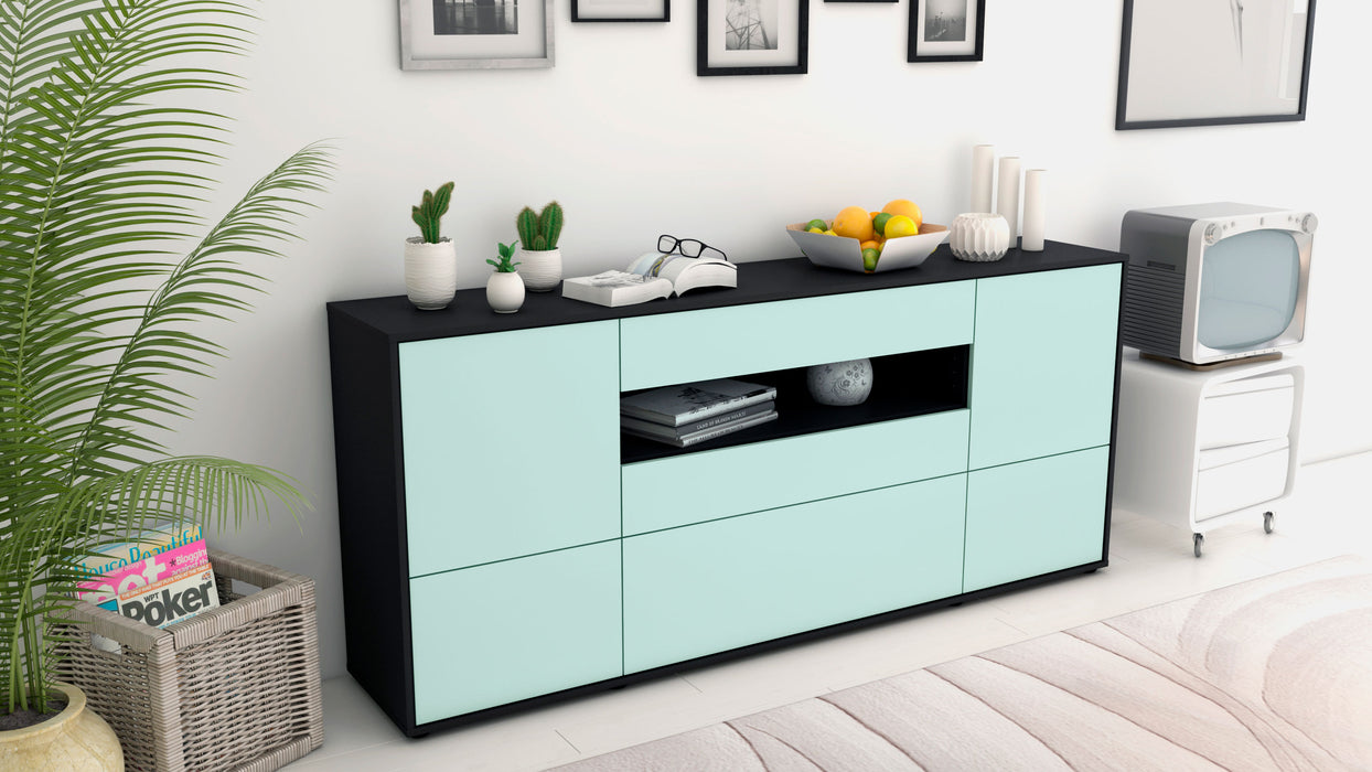 Sideboard Elvira, Mint (180x79x35cm)