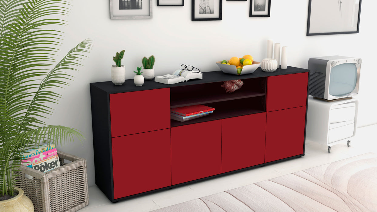 Sideboard Emilia, Bordeaux (180x79x35cm)