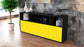 Sideboard Enrica, Gelb (180x79x35cm)