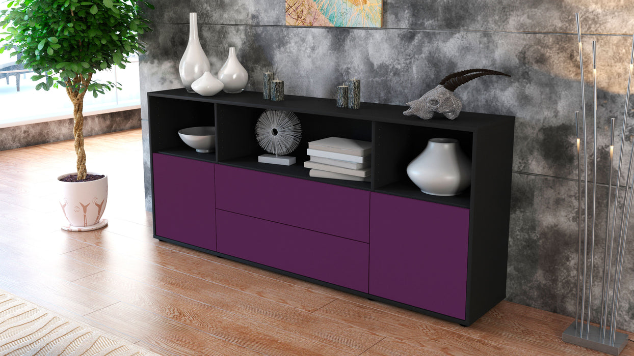 Sideboard Enza, Lila (180x79x35cm)