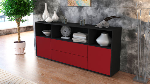 Sideboard Enza, Bordeaux (180x79x35cm)