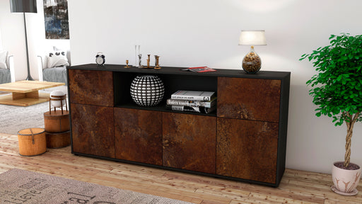 Sideboard Ermentrude, Rost (180x79x35cm)