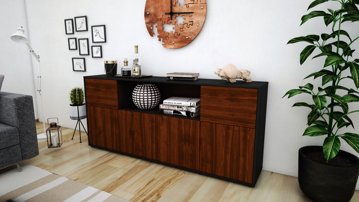 Sideboard Ermentrude, Walnuss (180x79x35cm)