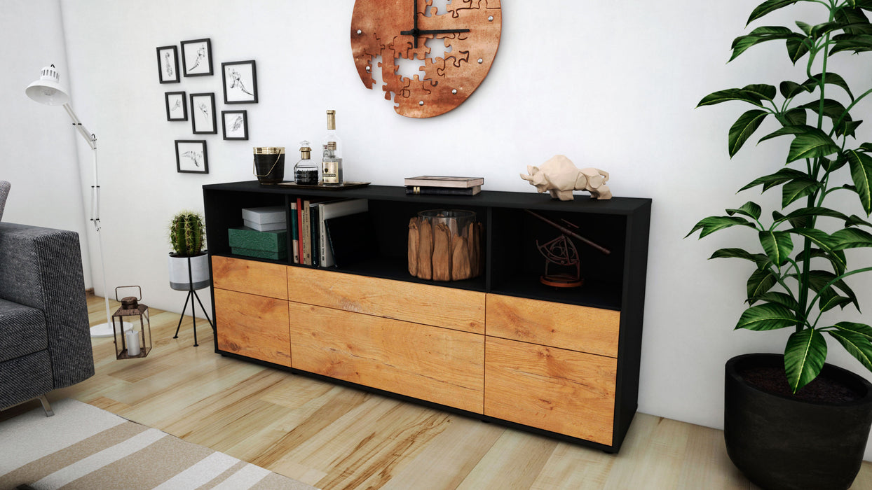 Sideboard Estella, Eiche (180x79x35cm)